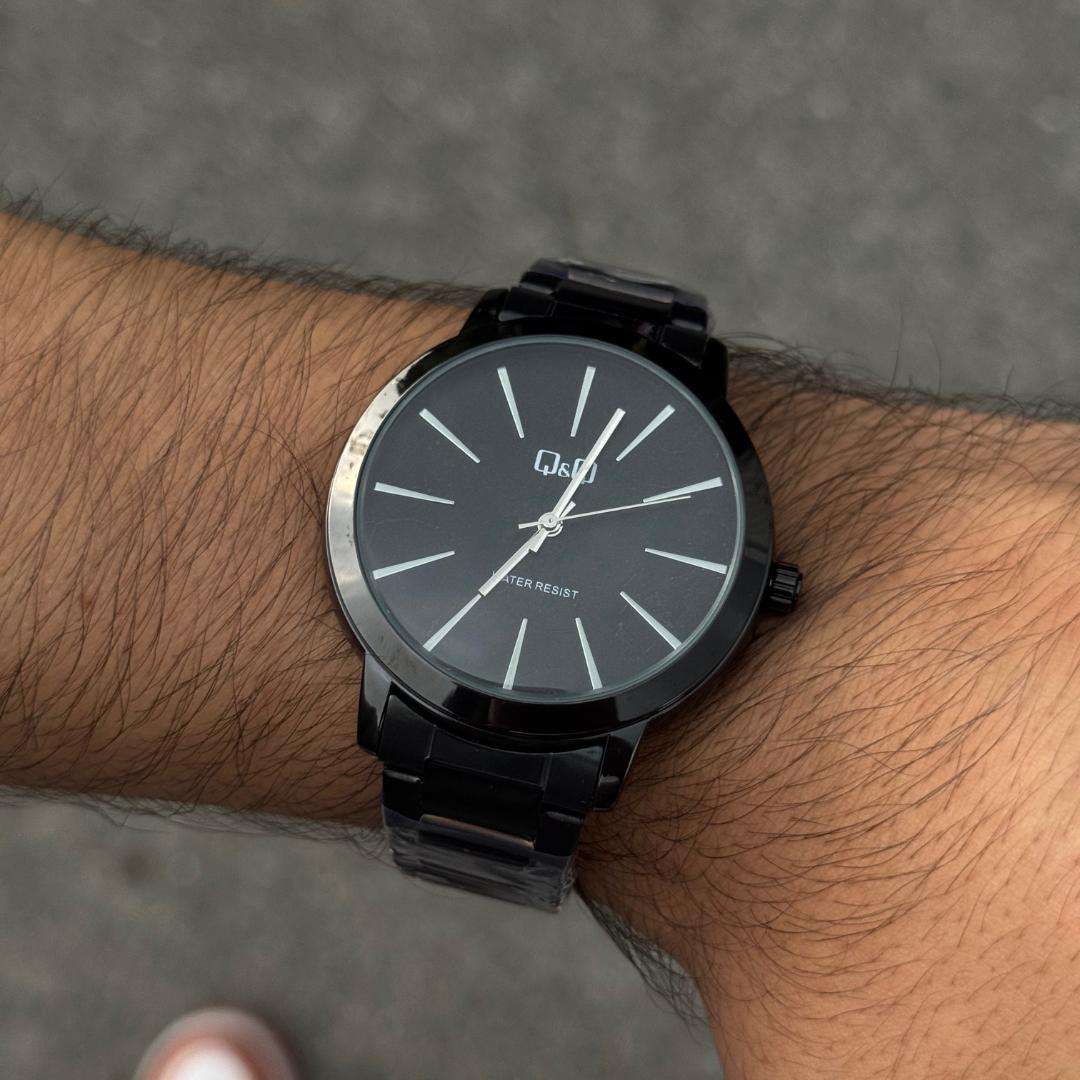 Qyq hombre New Negro Tablero Negro