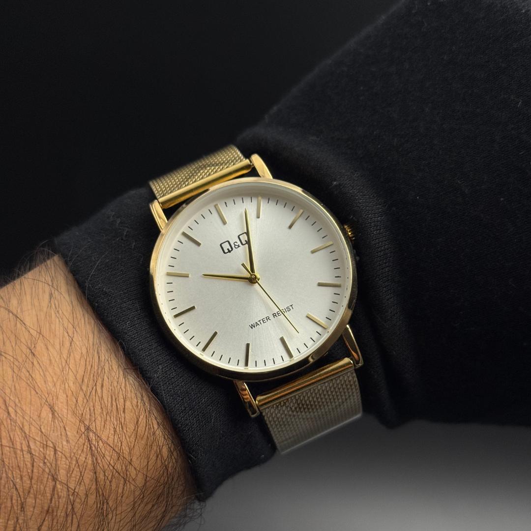 QYQ Malla New Dorado Tablero Blanco