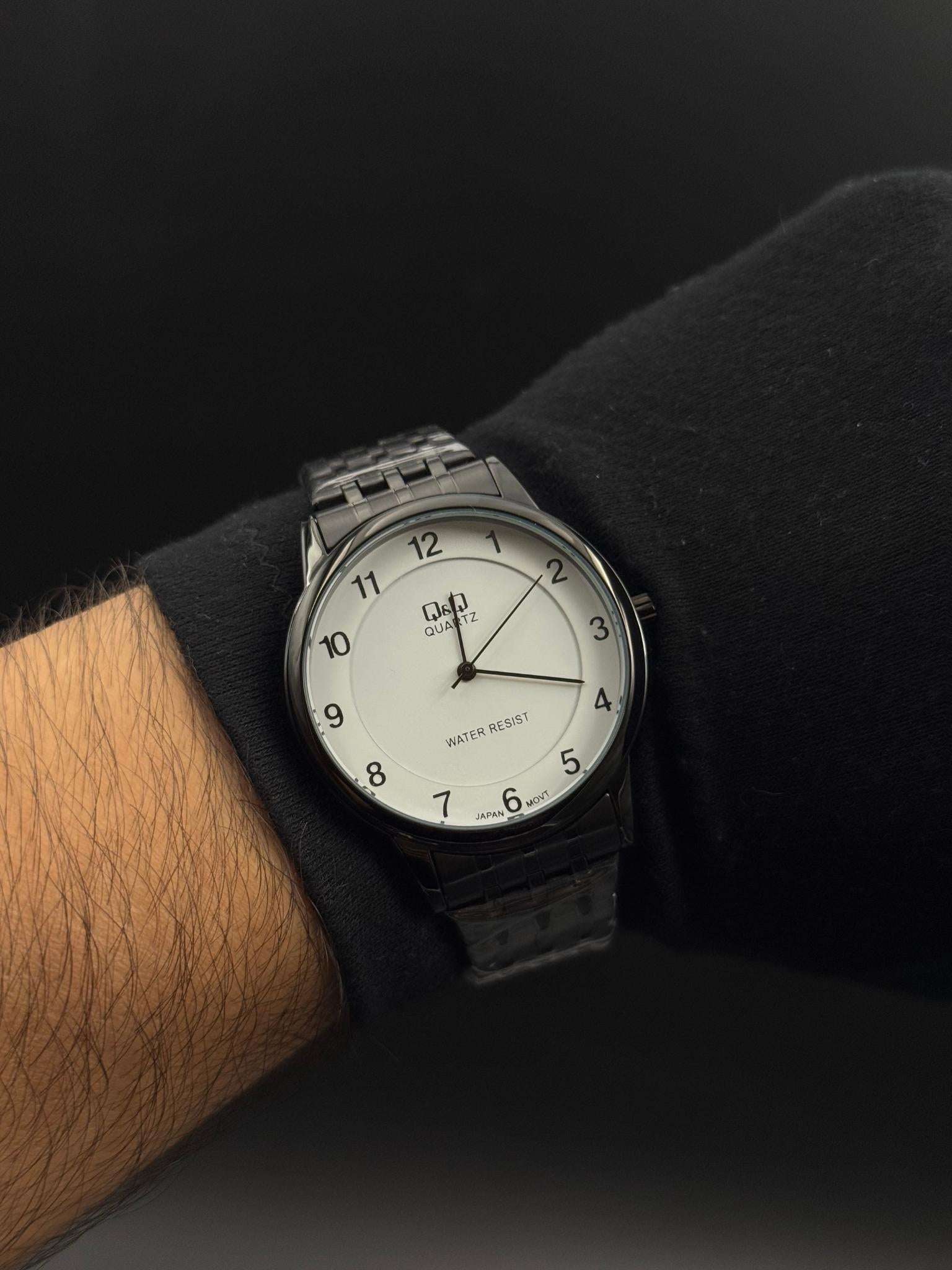 QYQ 12H Negro Tablero Blanco