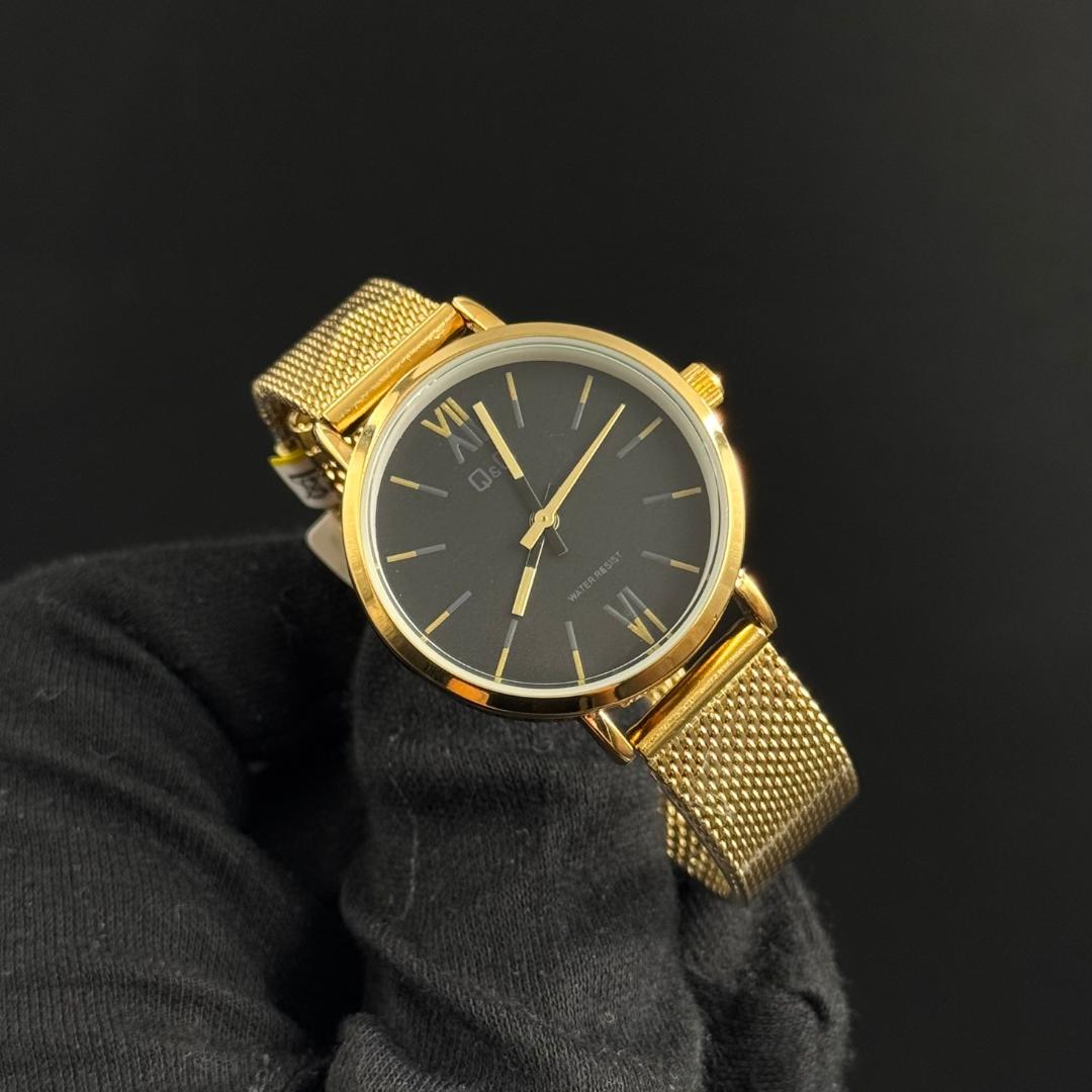 QYQ Dama Dorado Tablero Negro