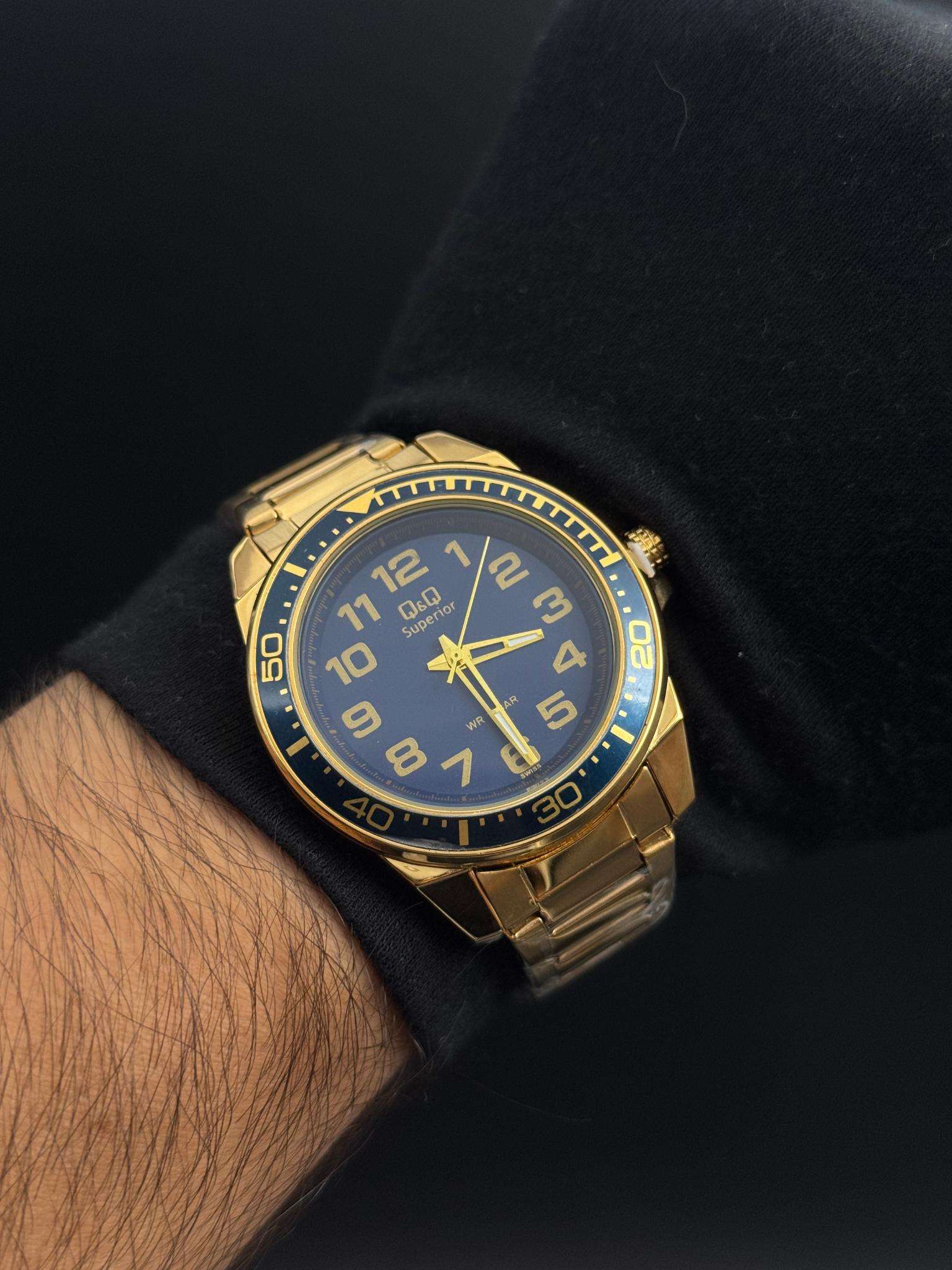 QYQ 8030 Dorado Azul Tablero Azul