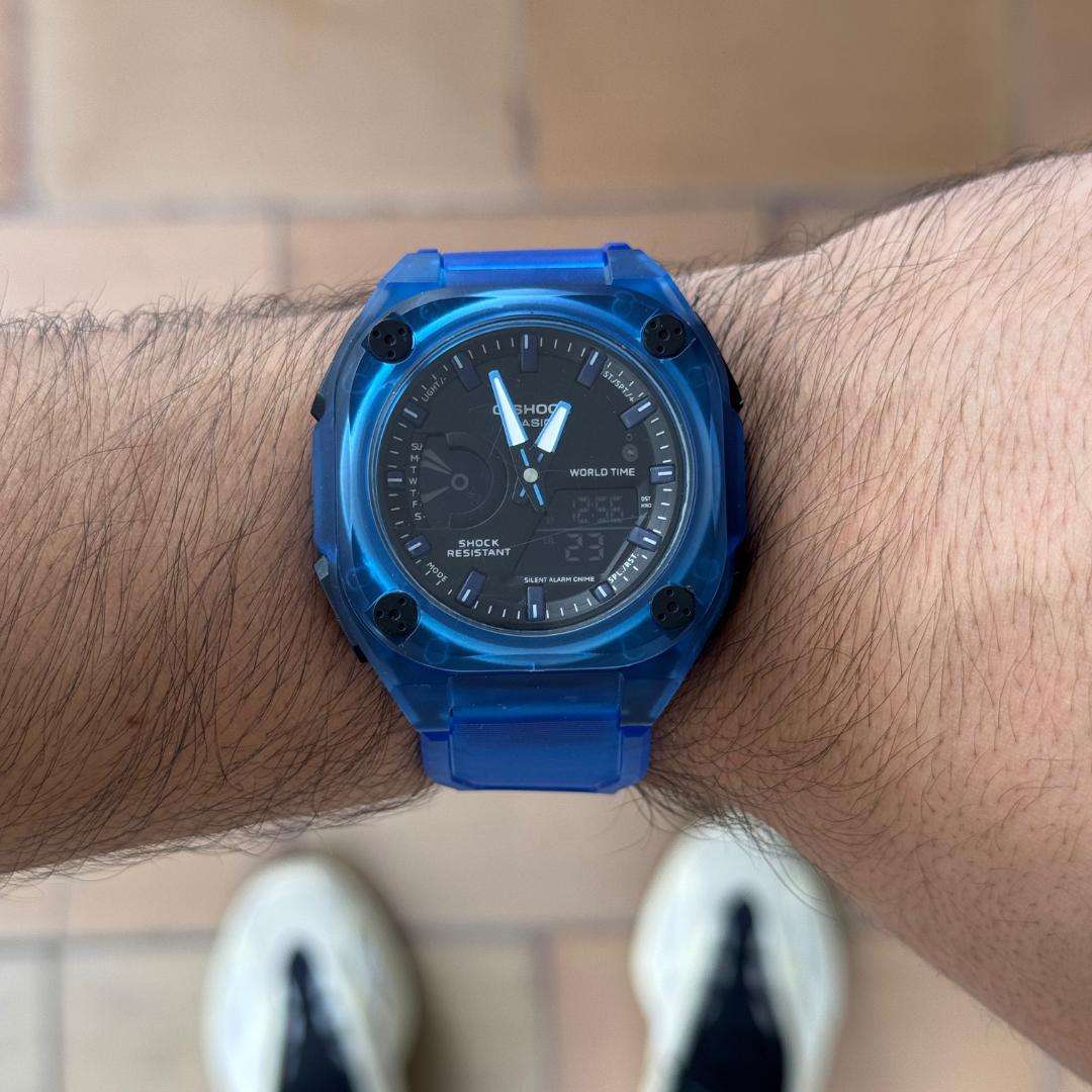 G-Shck Mudman Azul Tablero Negro