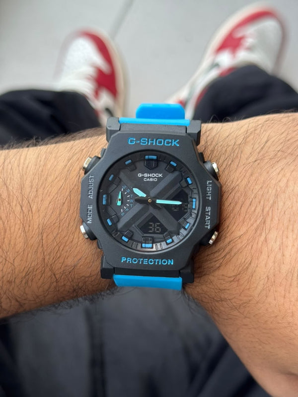 G-Shck Premium New Azul Claro-Negro