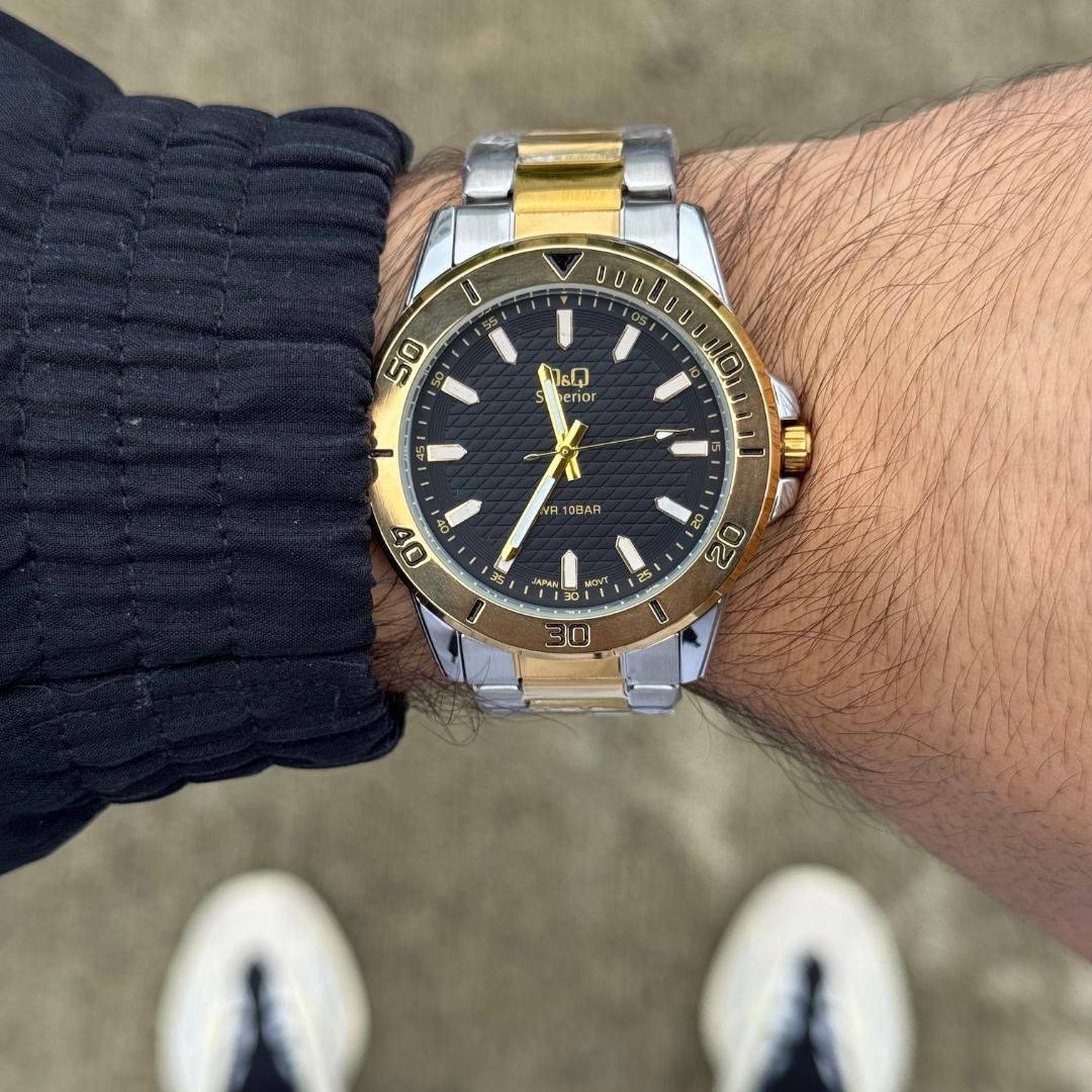 QYQ Hombre 2025 Plano Bicolor Tablero Negro