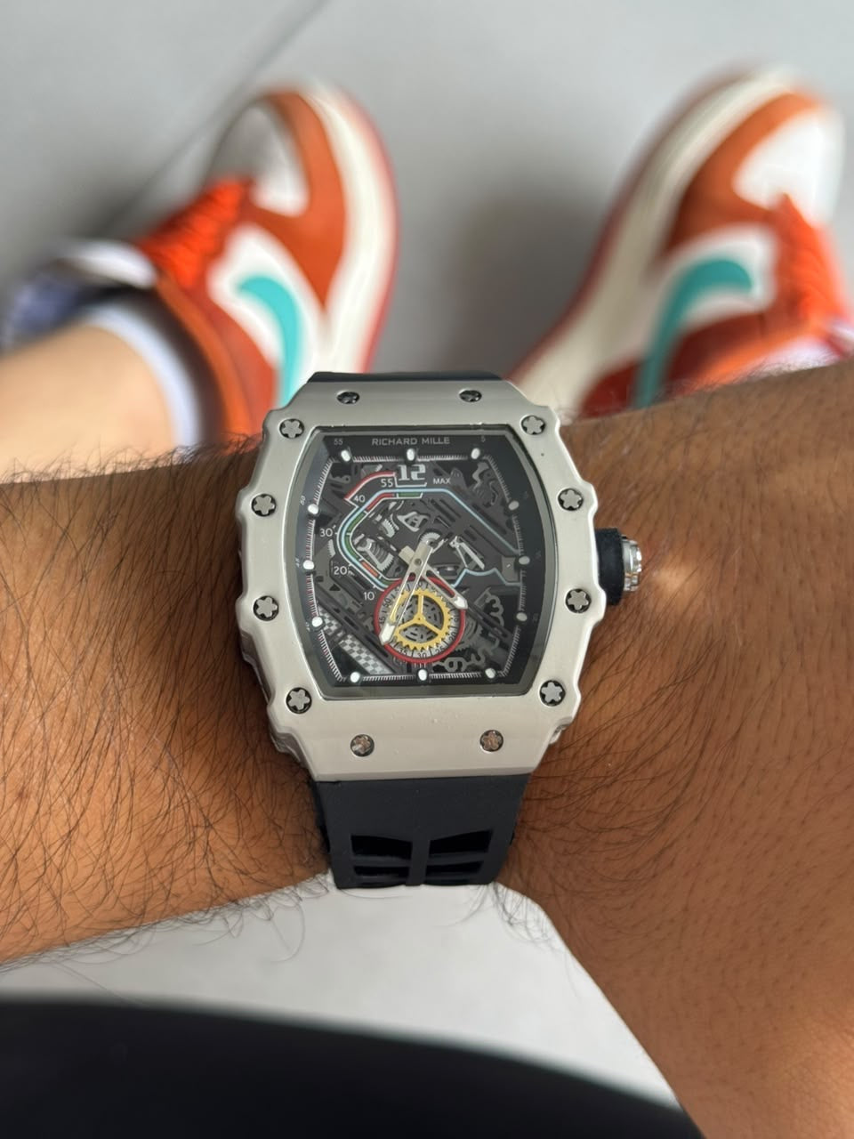 Rchrd Mll 2026 Goma Negra Tablero Gris
