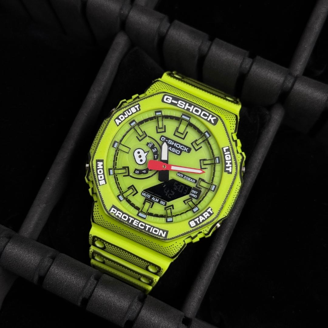G-Shck Manga Amarillo Tablero Amarillo- Negro