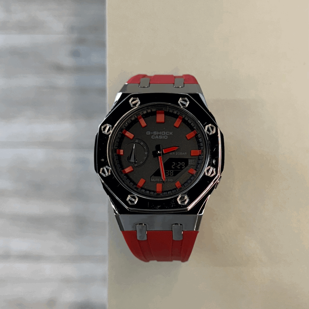 G-SHOCK PREMIUM ROJO