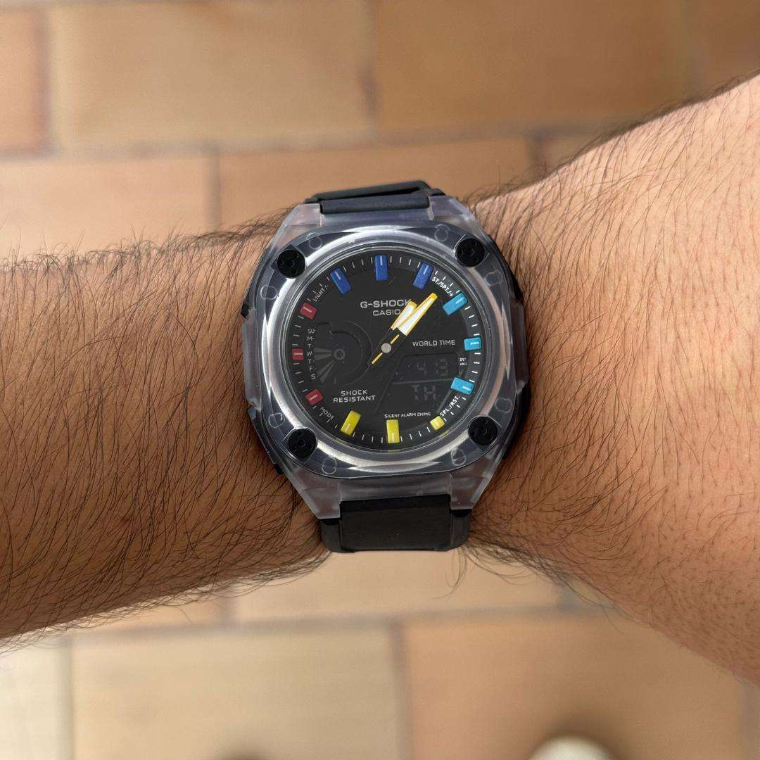 G-Shck Mudman Negro Tablero Negro-Colores