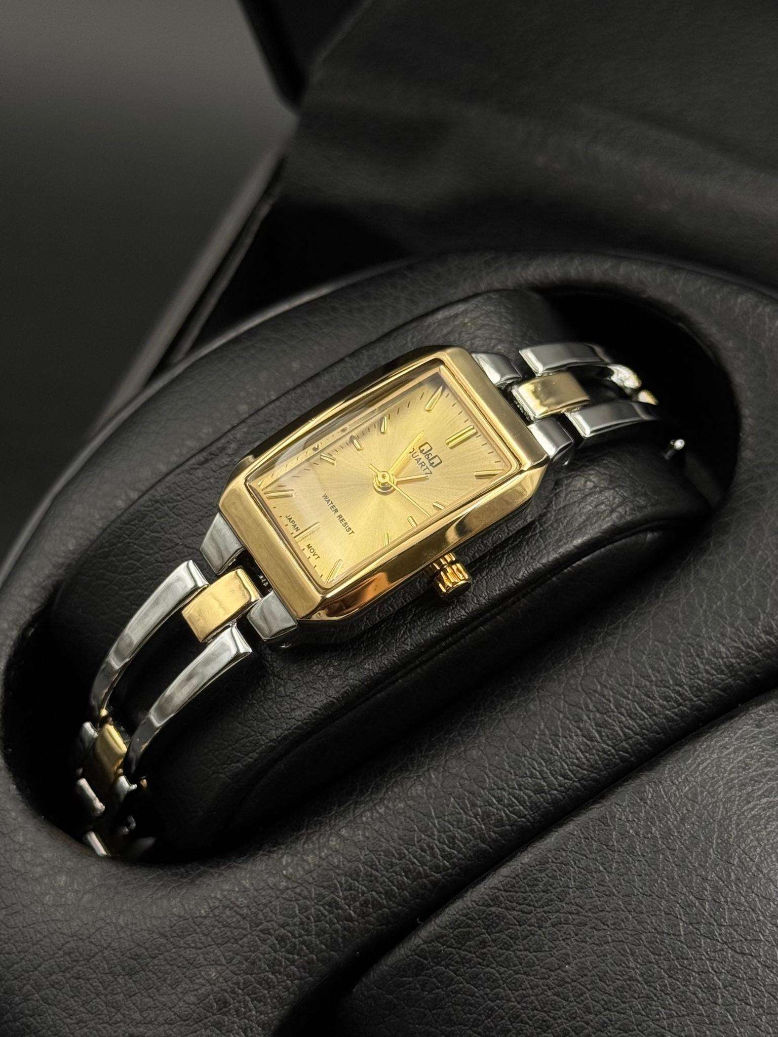 QYQ Mujer 210 Bicolor Dorado Tablero Dorado