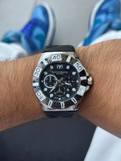 Tchmrn Cruise Black Goma Negra Tablero Negro Blanco