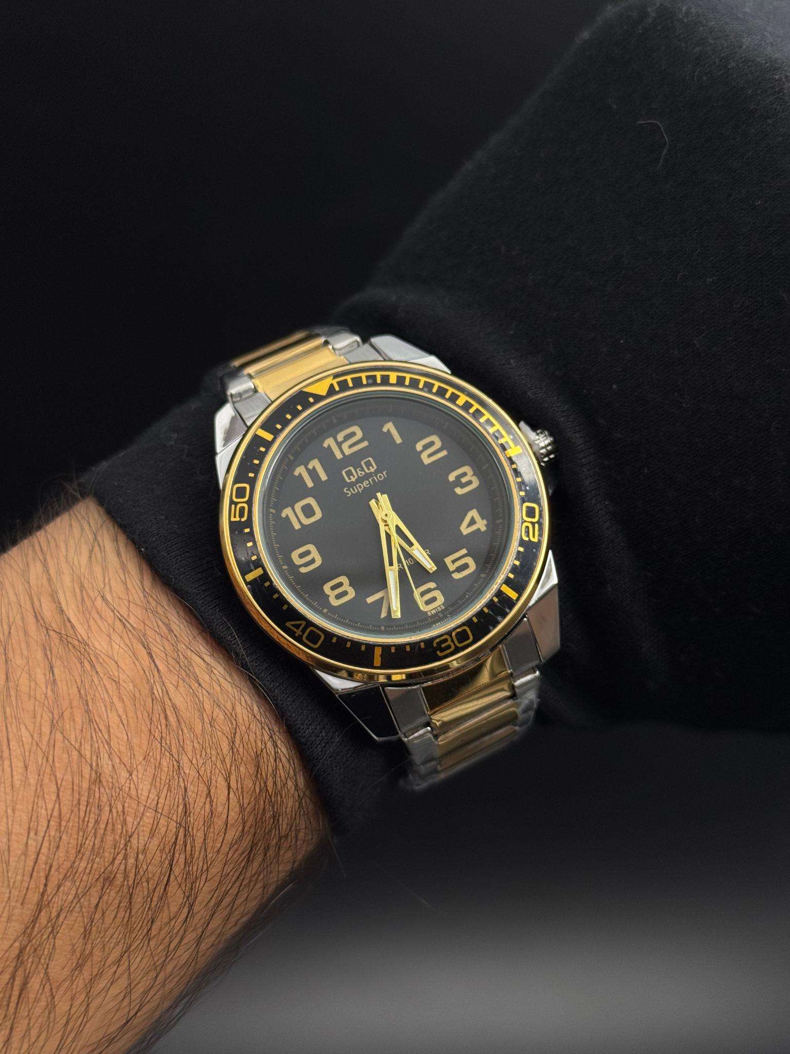QYQ 8030 Bicolor Dorado Tablero Negro