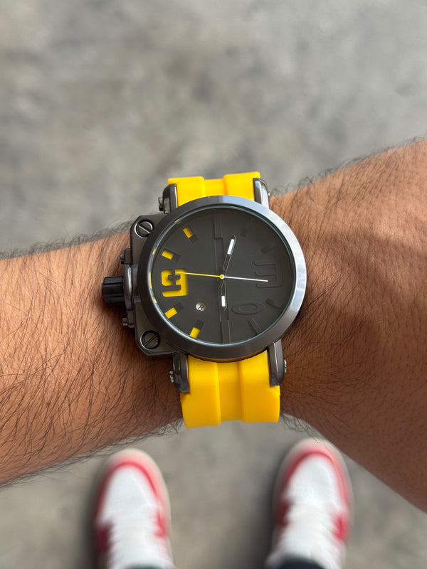 Okl 2026 Goma Amarilla Tablero Negro Amarillo