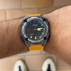 G-Shck Mudman Amarillo Tablero Negro Colores