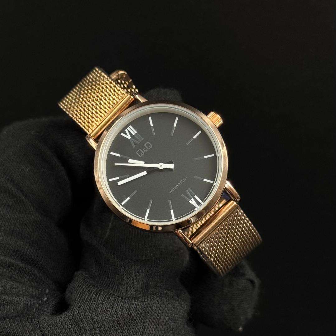 QYQ Dama Oro Rosa Tablero Negro-Blanco