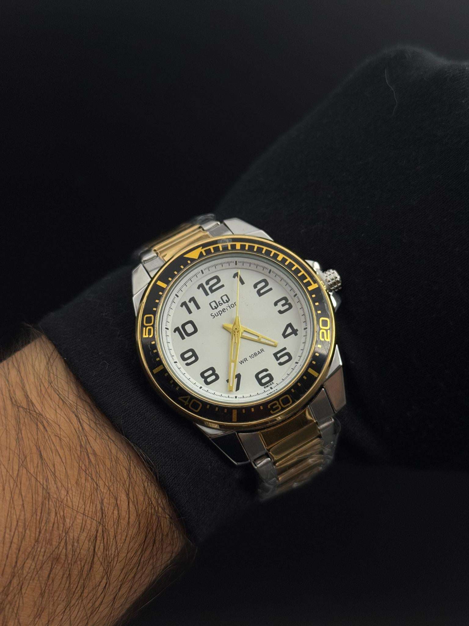 QYQ 8030 Bicolor Dorado Tablero Blanco
