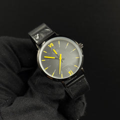 QYQ Dama Negro Tablero Negro-Amarillo