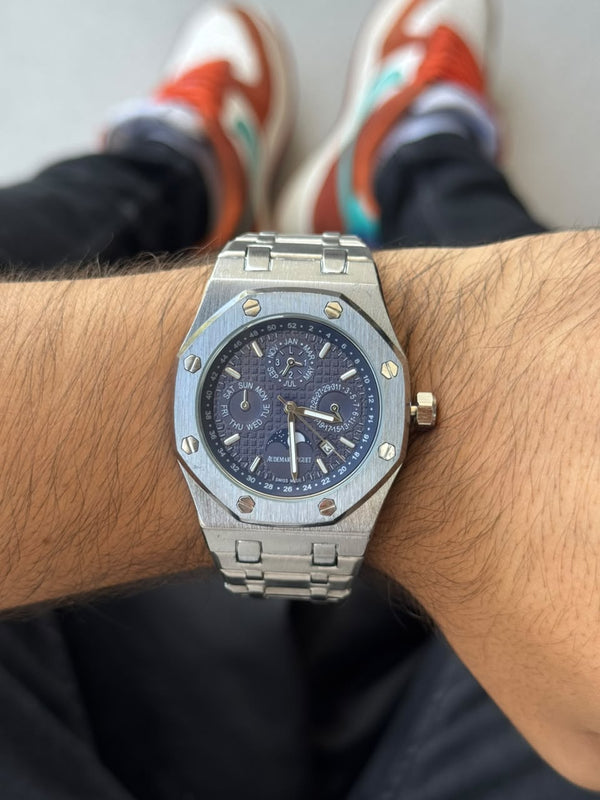 Admrs Royal Plateado Tablero Azul