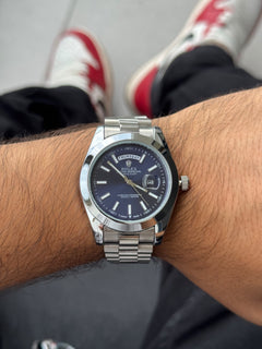 Rlx RSP Plateado Tablero Azul Oscuro