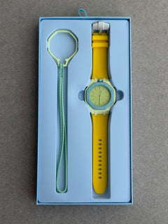AP FOR SWATCH AMARILLO FONDO VERDE