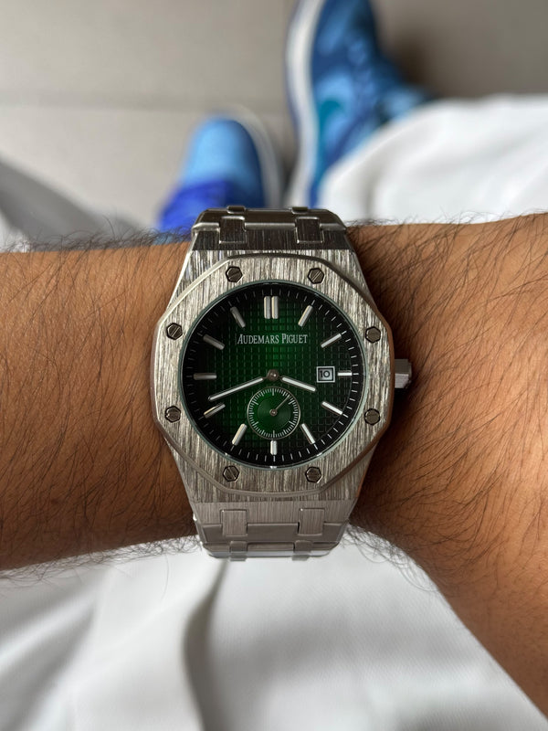 Admrs  Royale Metalico  Plateado Tablero Verde