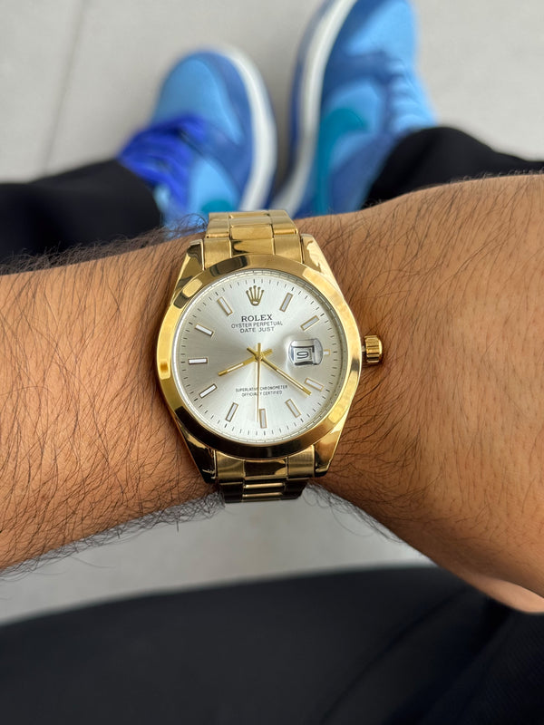 Rlx Pulido Dorado Tablero Plateado