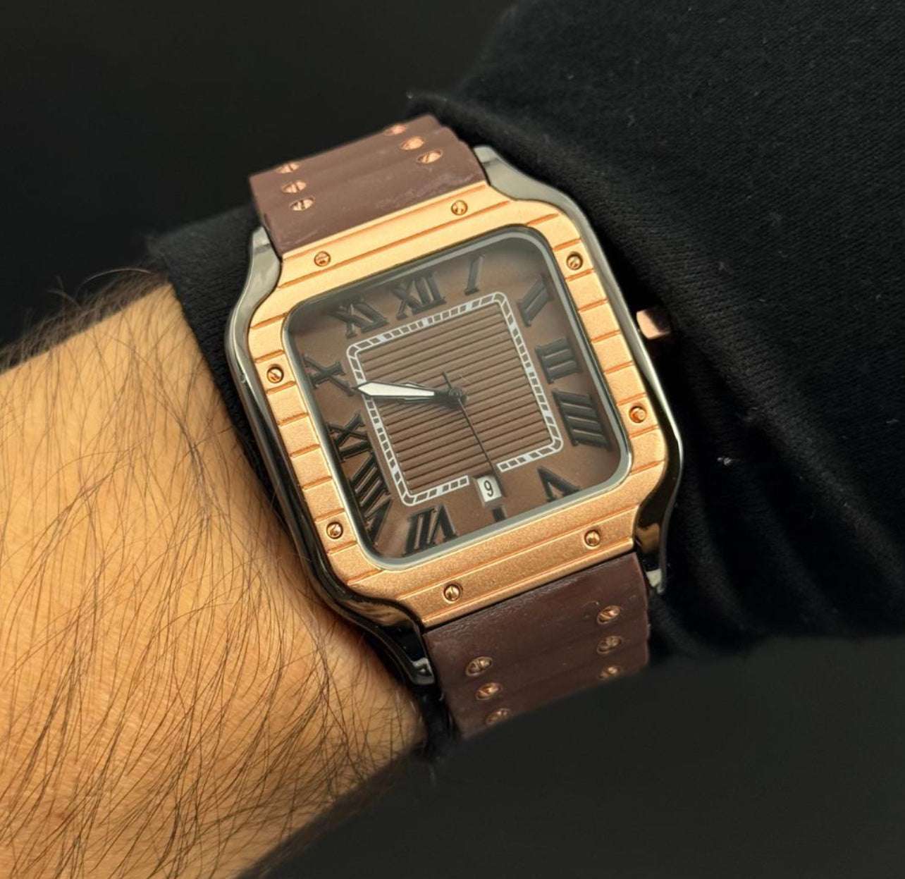 Crtr Santos Goma Café Tablero Café Oro Rosa