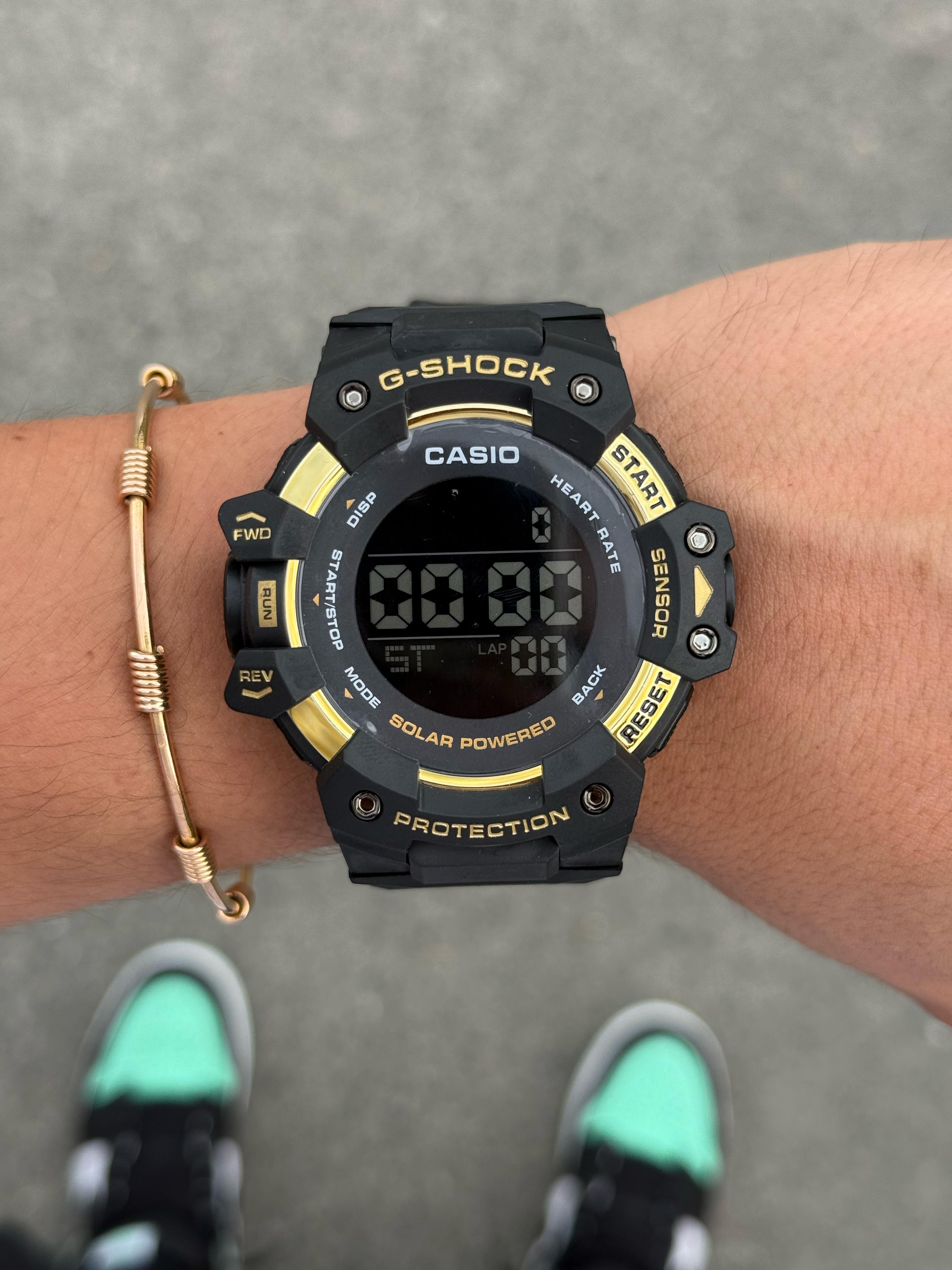 G-Shck Solar Power Negro - Amarillo