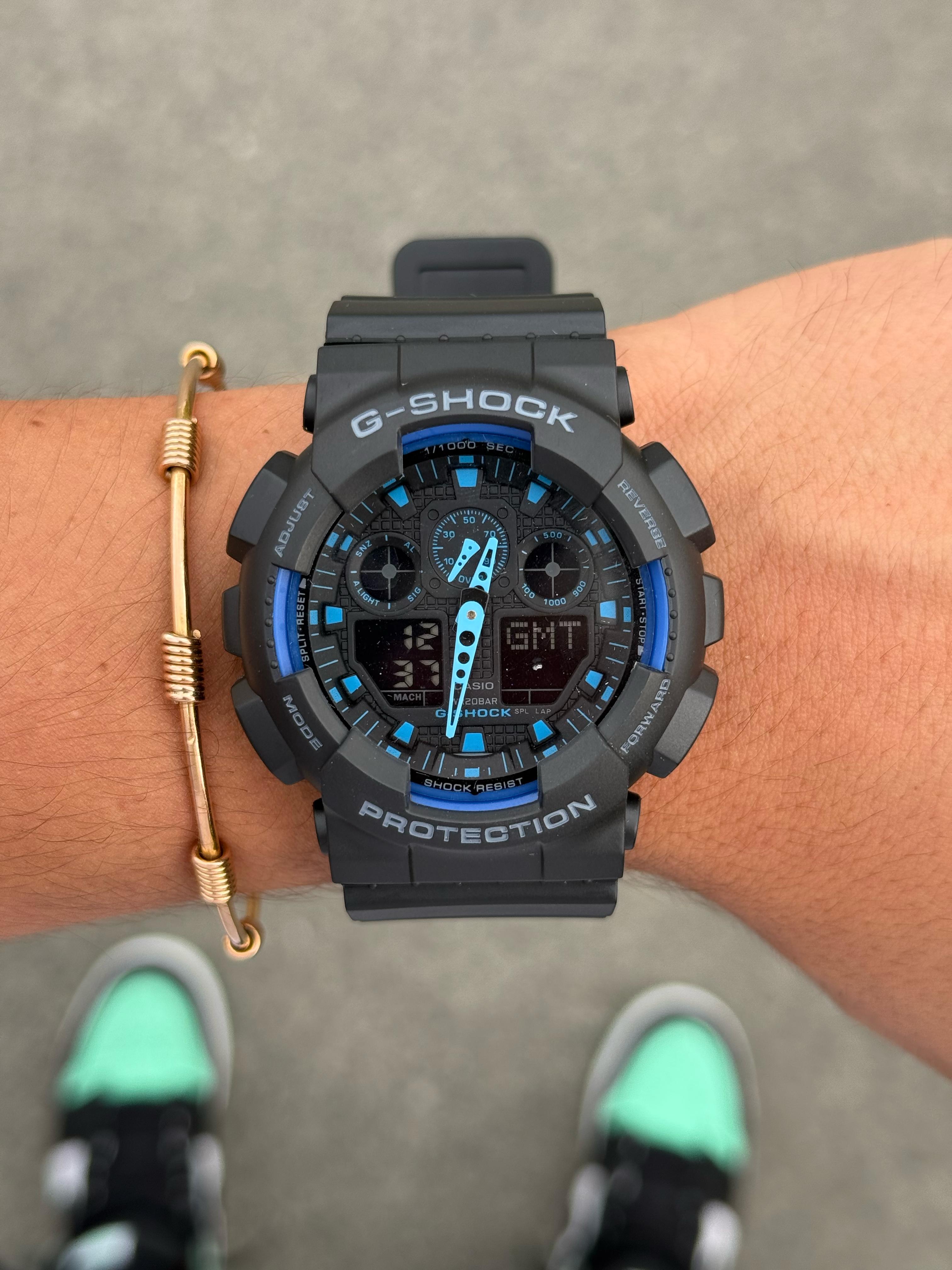 G-Shck WR20 Negro - Azul
