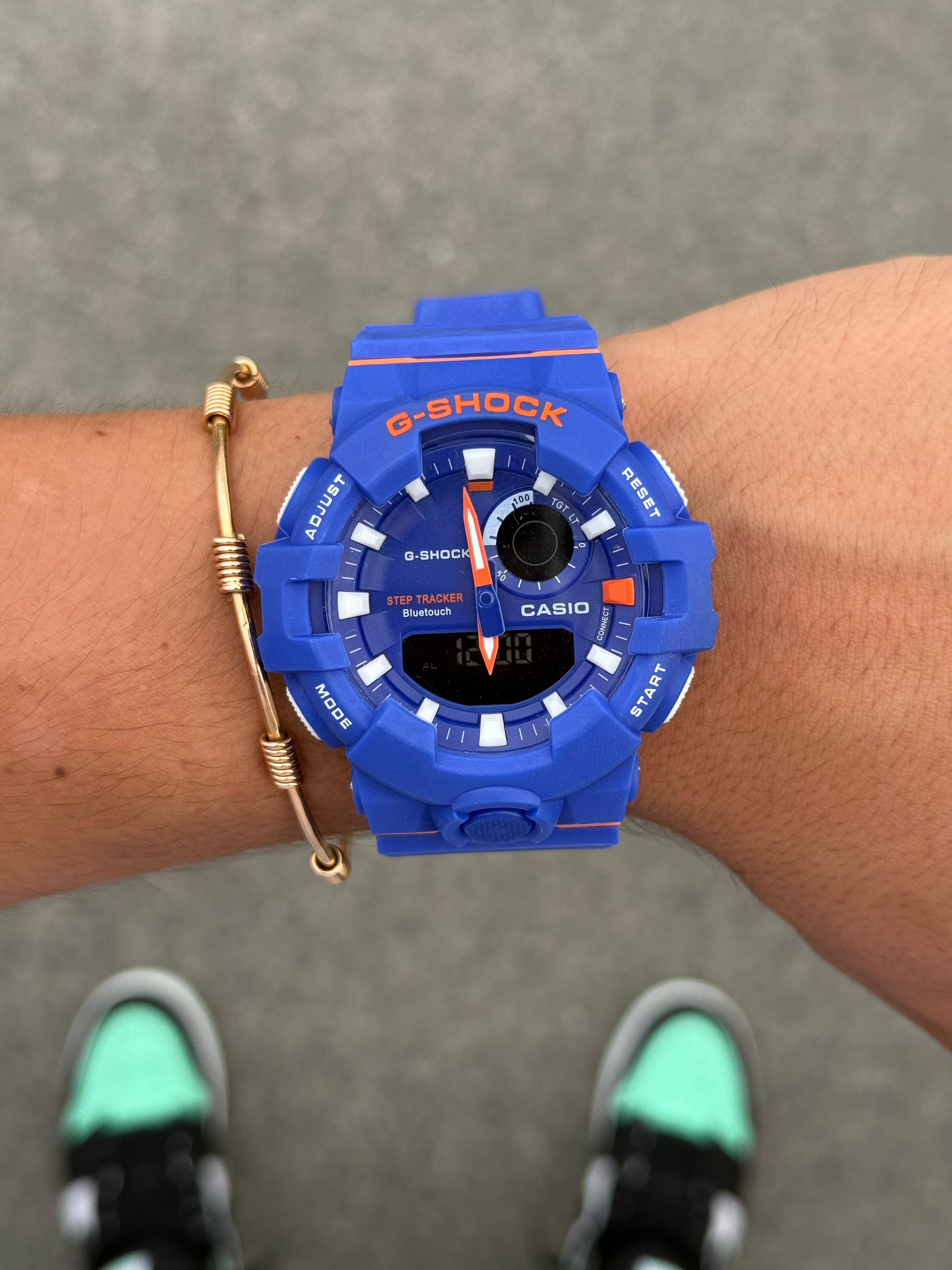 G-Shck Bluetouch  Azul - Naranja