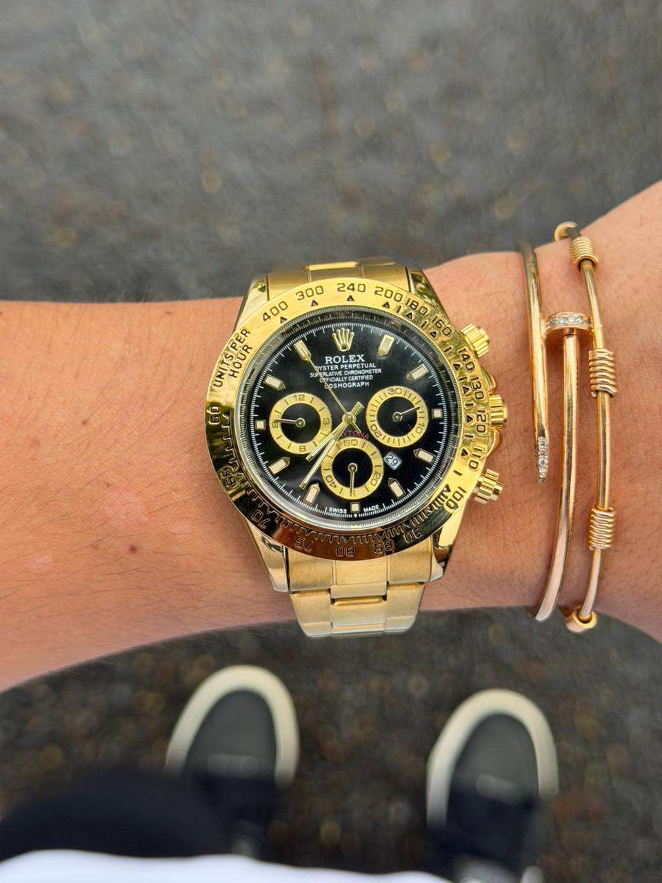 Rlx Daytn Dorado Tablero Negro