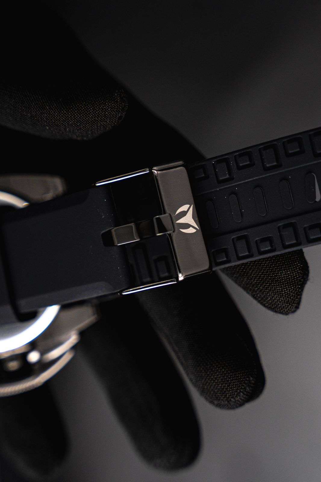 Tchmrn Crono Goma Negra Tablero Negro