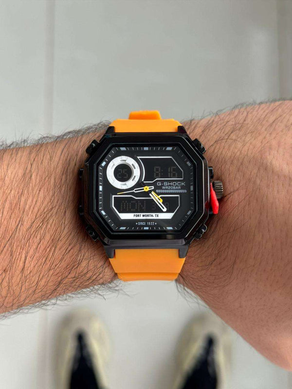 G-Shck Royale Amarillo Tablero Negro