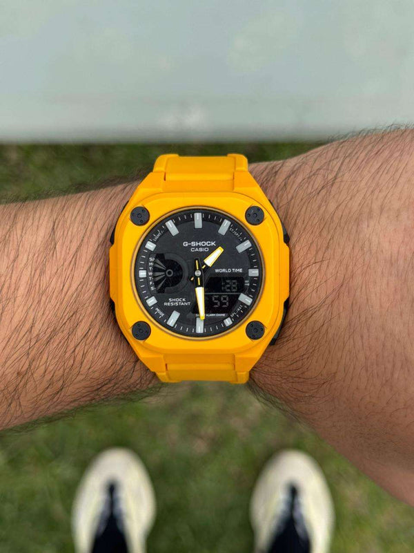G-shck Mudman Amarillo Tablero Negro