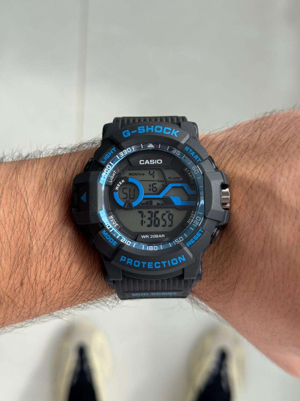 G-shck MTG Negro Tablero Negro Azul