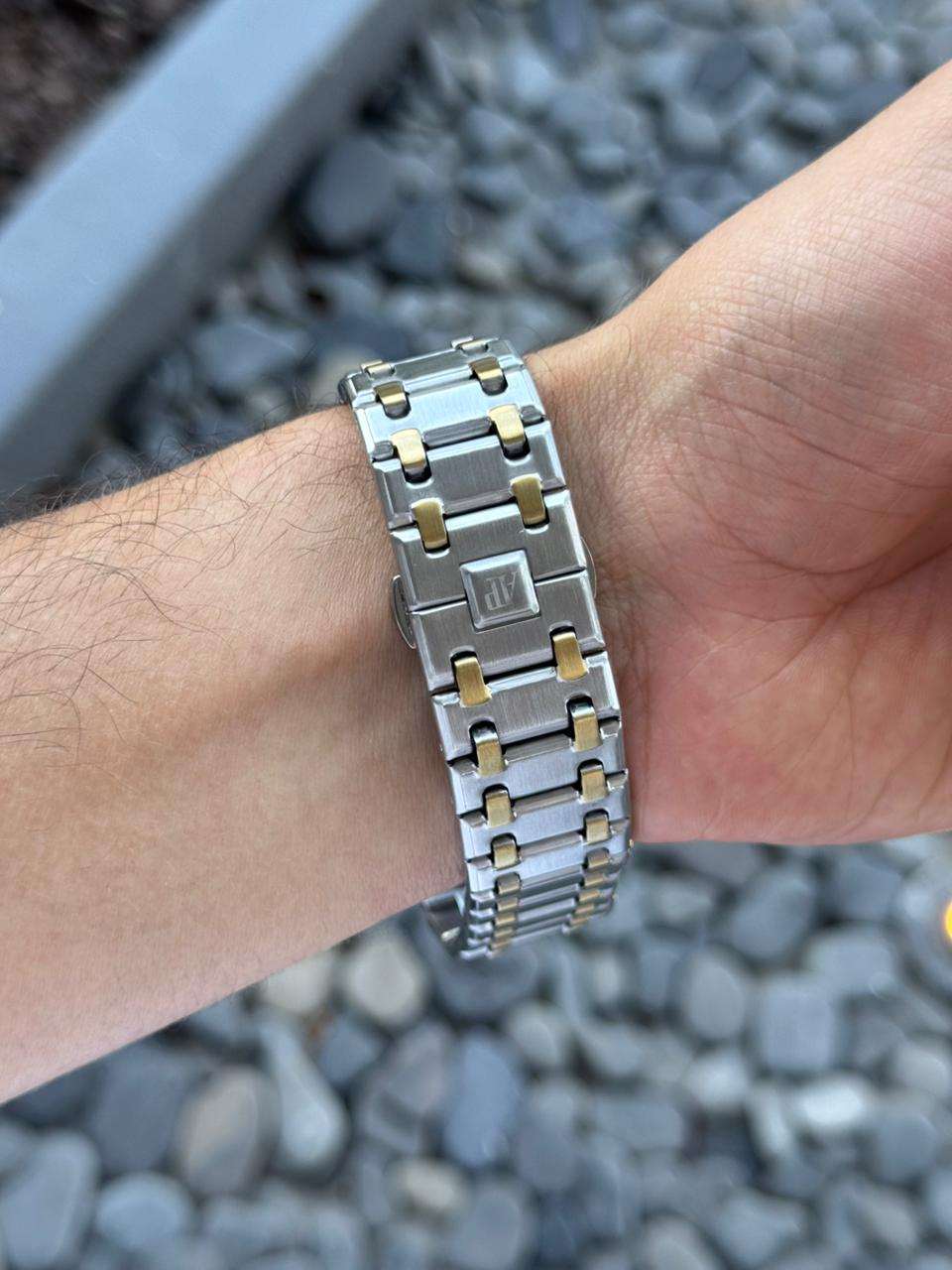 Admrs Royale Metalico Bicolor Dorado Tablero Verde