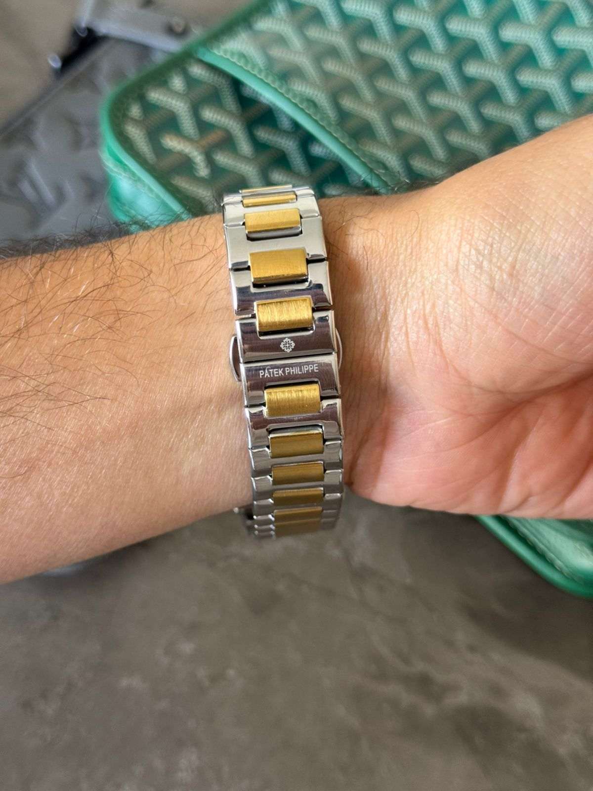 Ptk Arabe Bicolor Dorado Tablero Blanco