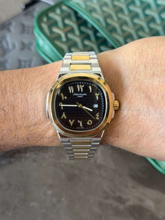 Ptk Arabe Bicolor Dorado Tablero Negro