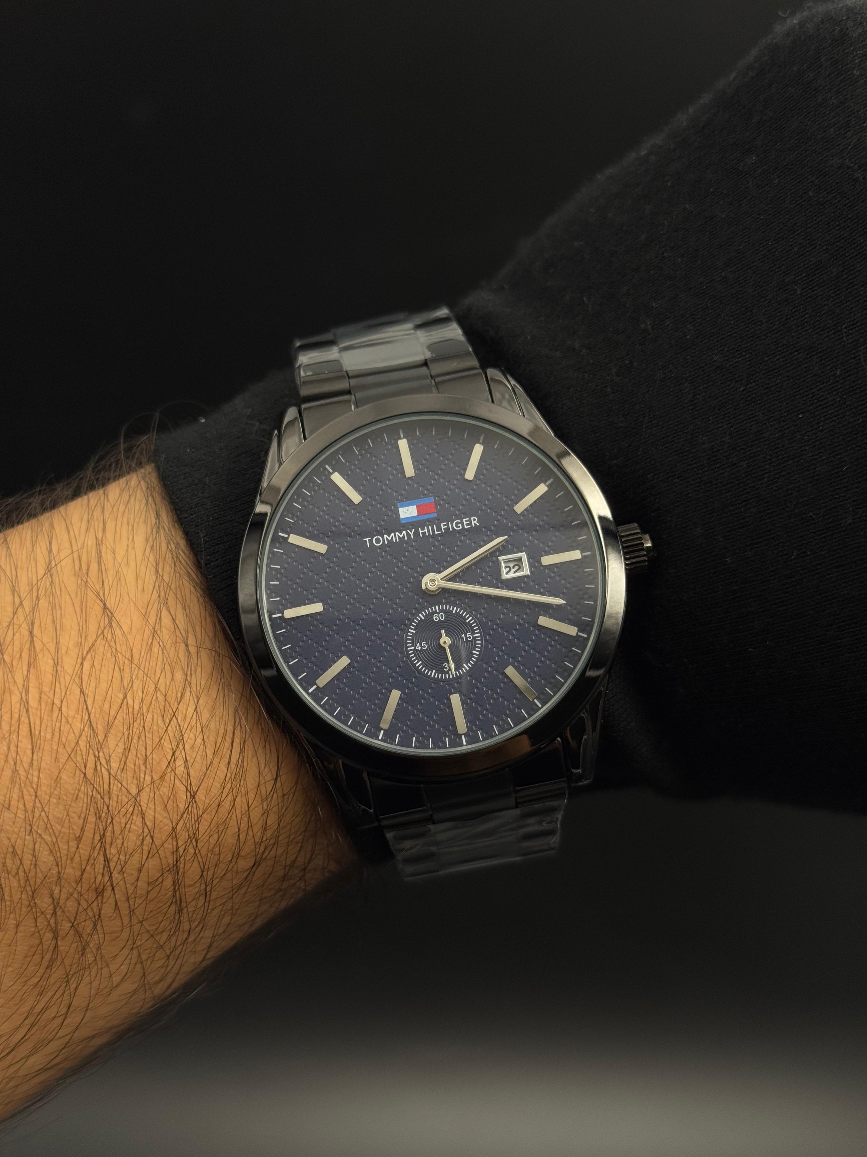 Tmmy Senior Negro Tablero Azul