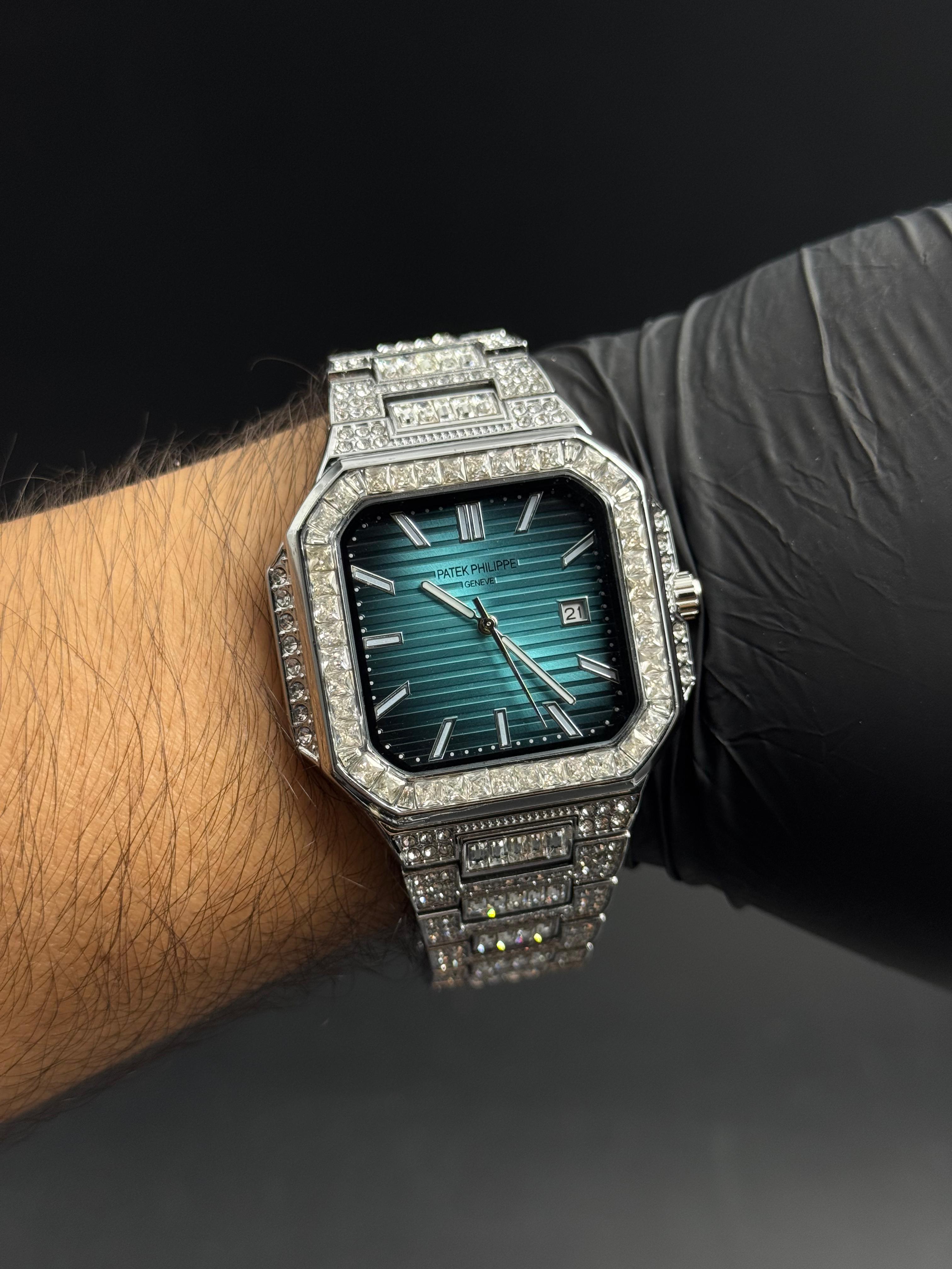 Patk Phlppe Circones Plateado Tablero Tiffany