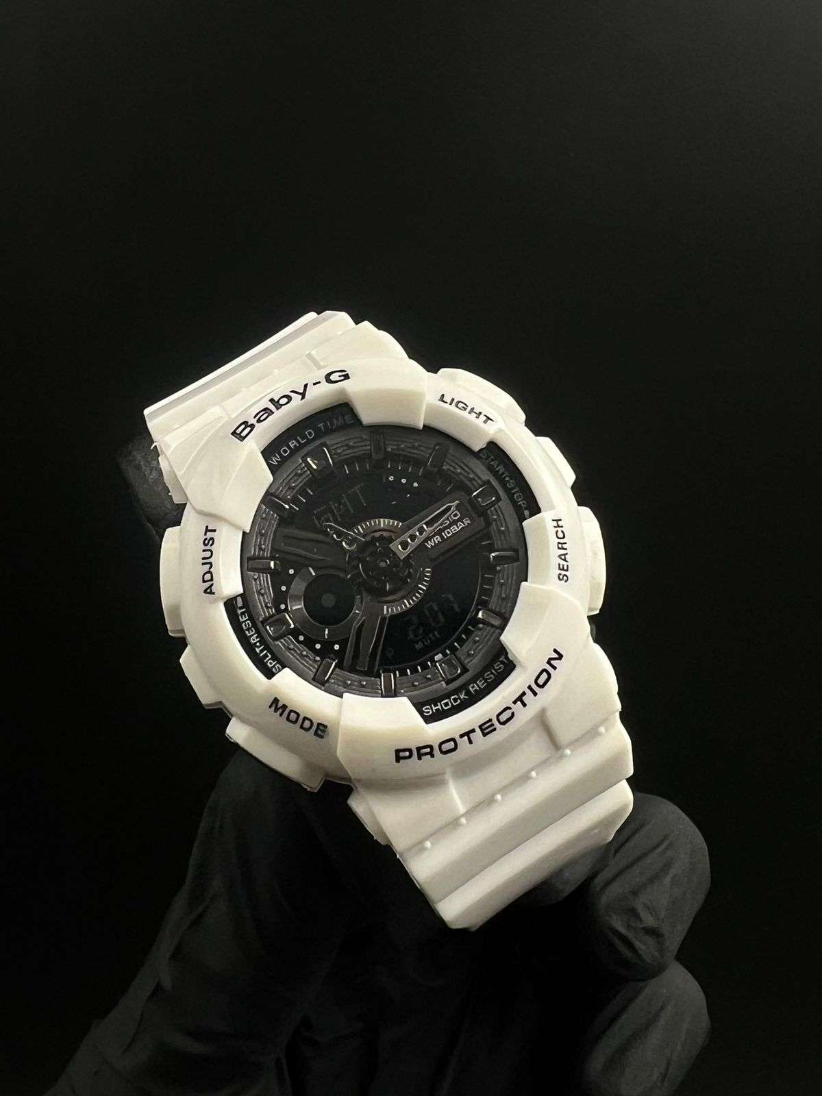 Bby-g New Blanco Tablero Negro