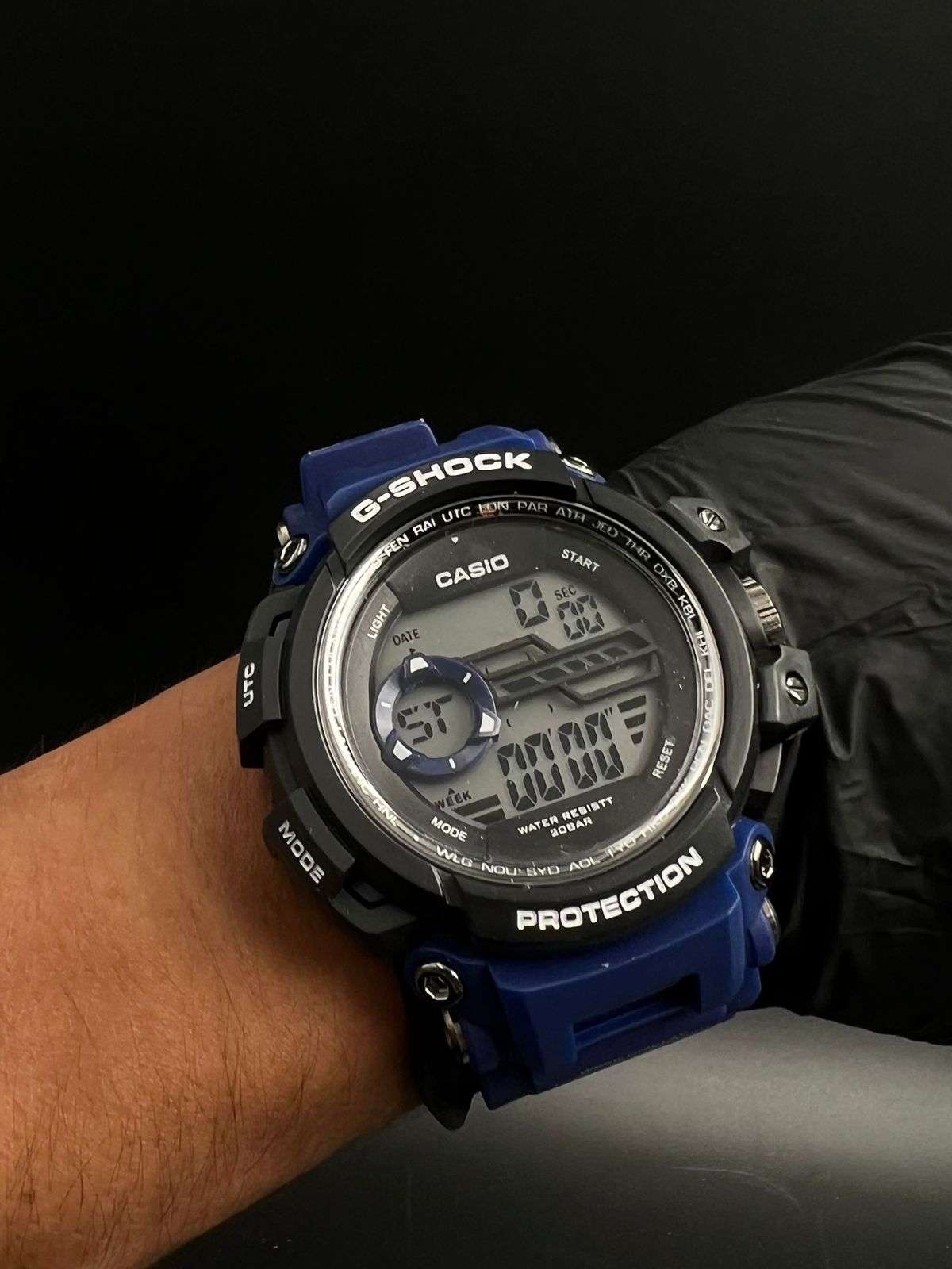 G-shck MTG Azul Tablero Negro Azul