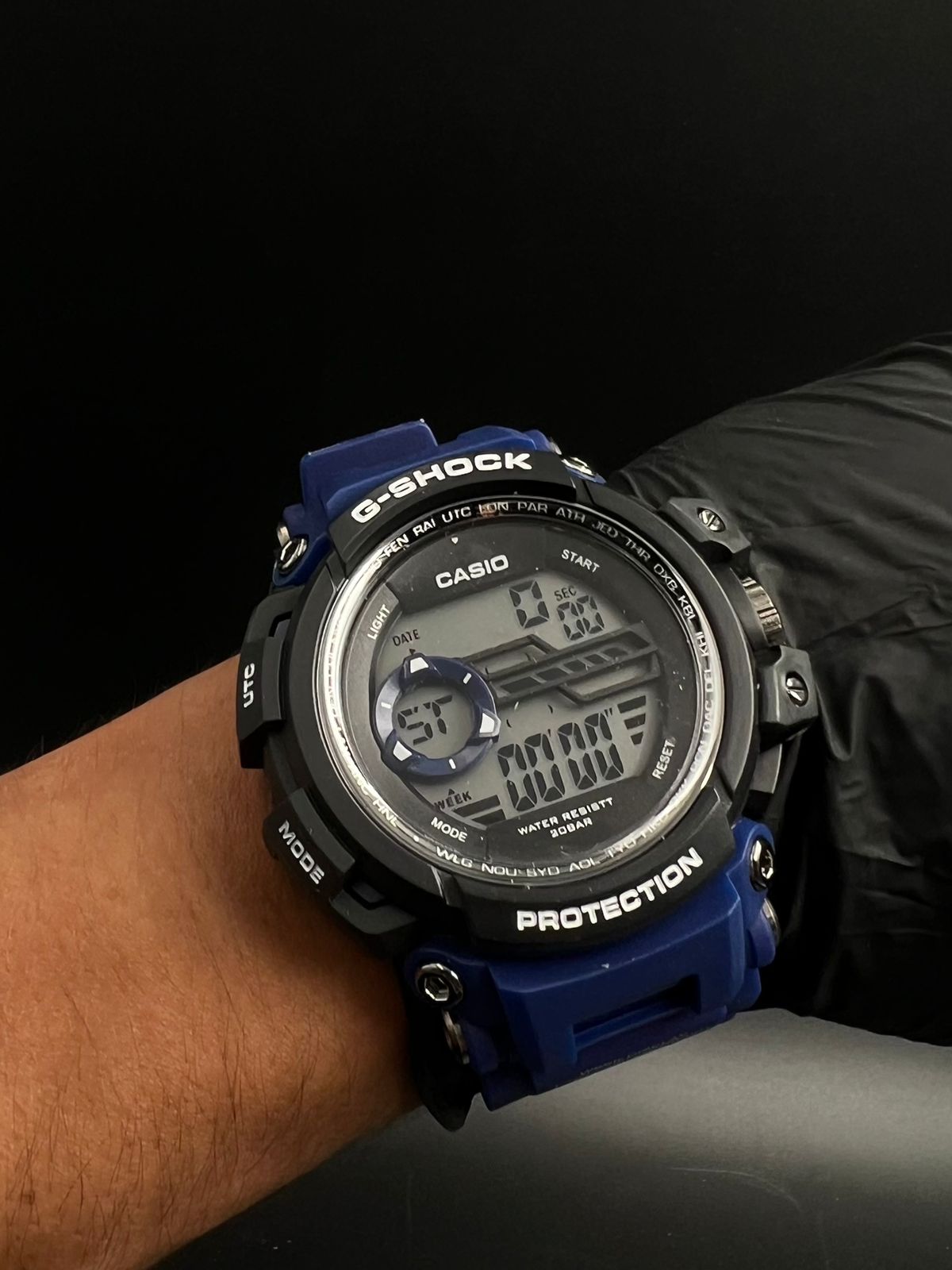 G-shck MTG Azul Tablero Negro Azul