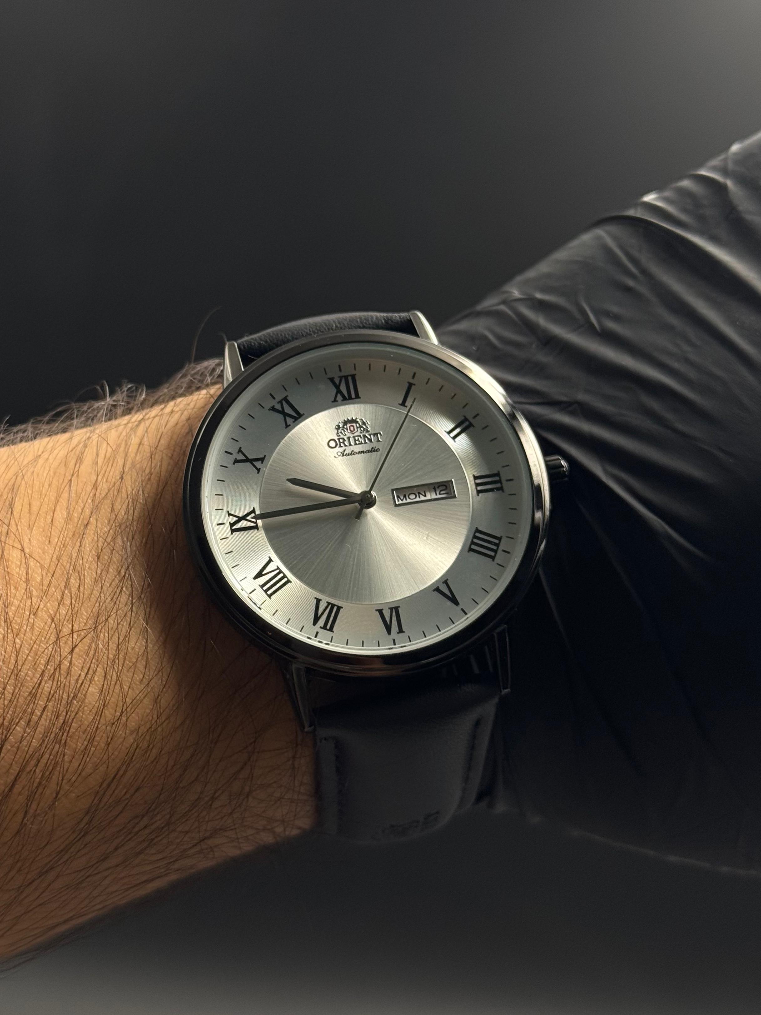 ORNT Clasico 420 Cuero Negro Tablero Plateado