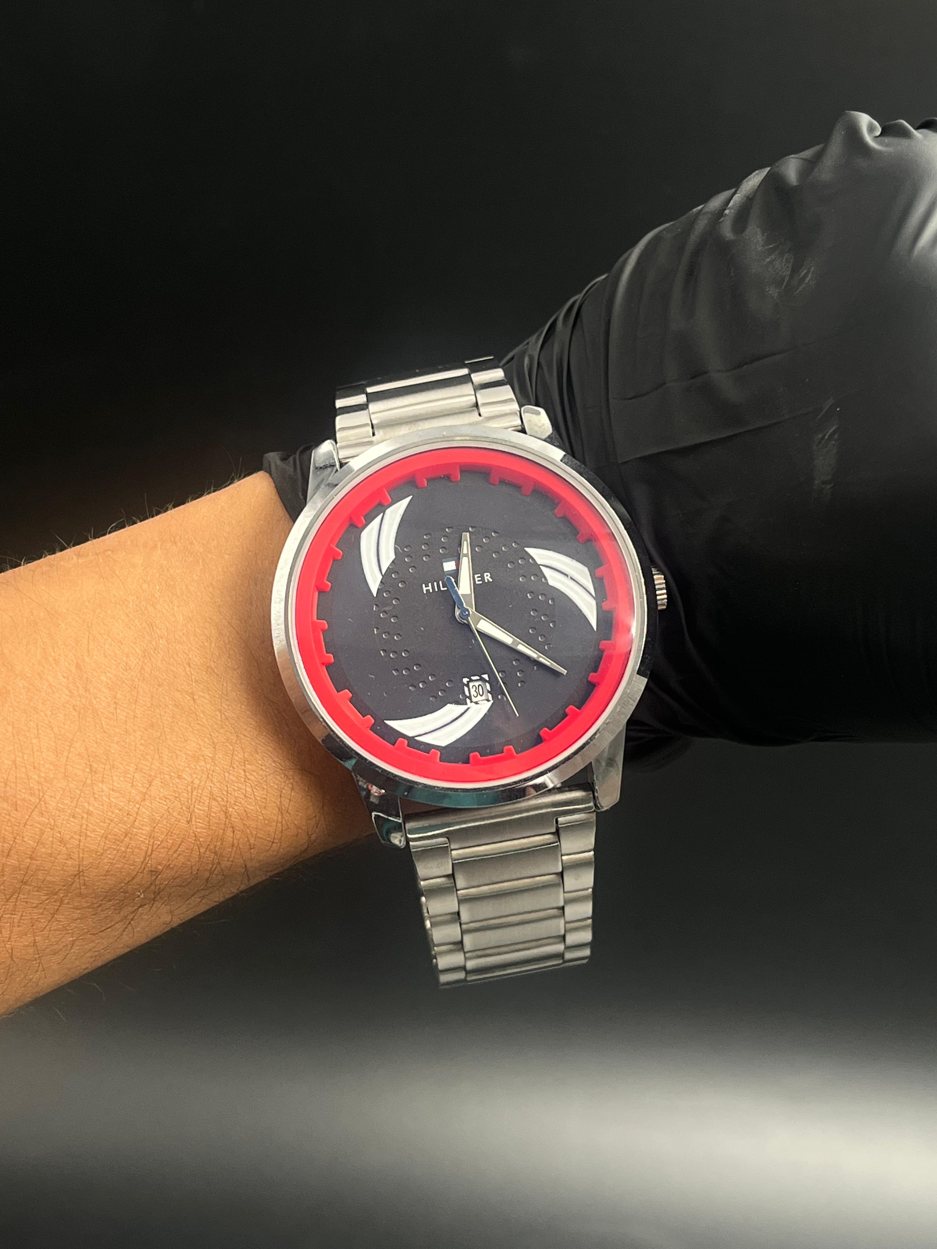 Tmmy Plateado Tablero Negro Rojo