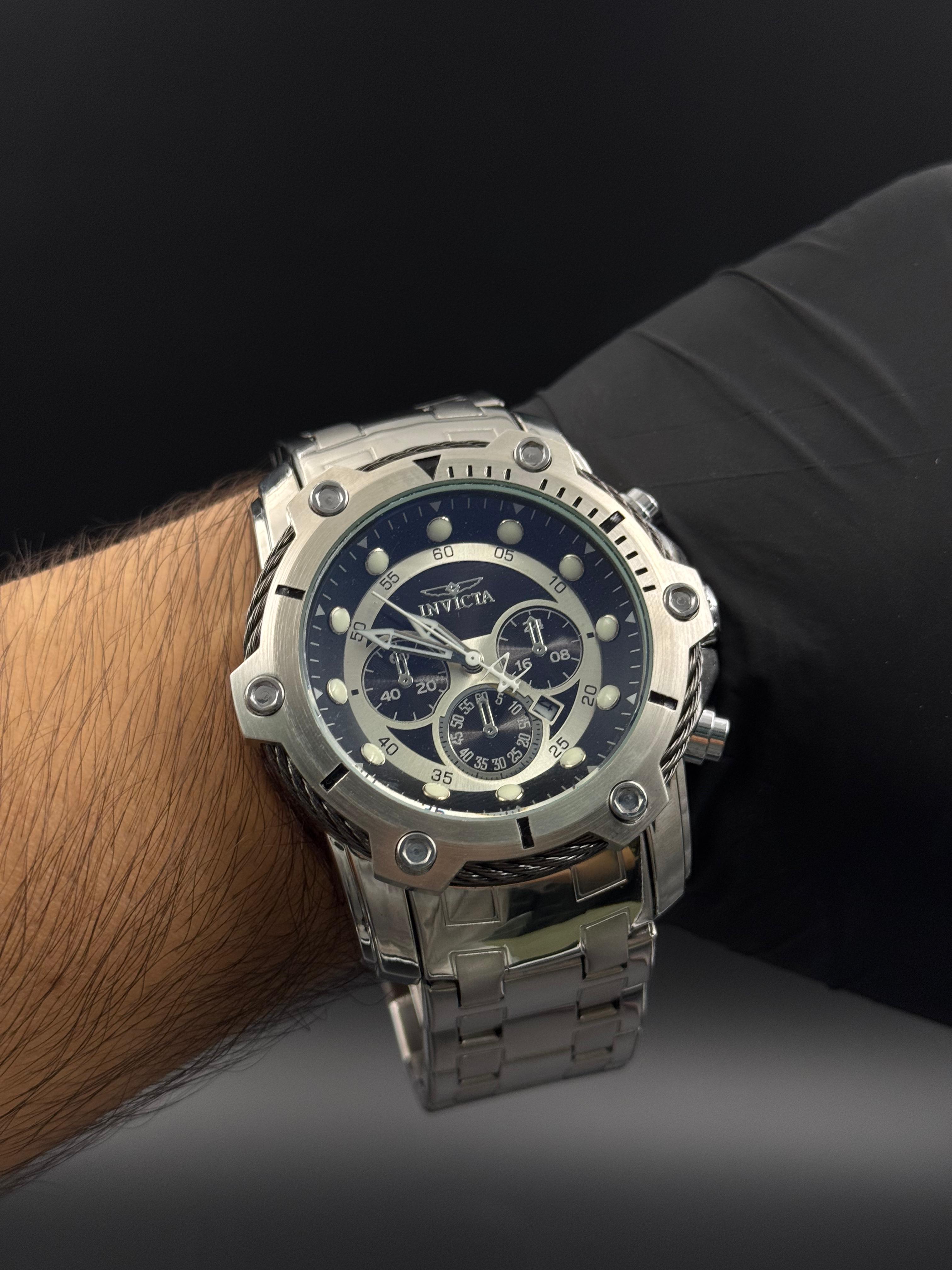 Invct Reserve Plateado Tablero Plateado Negro