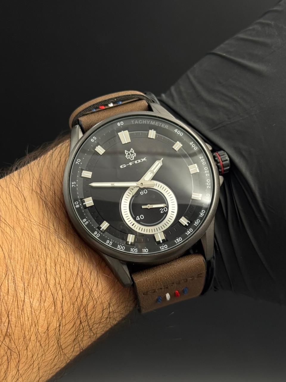 G-fx RD Cuero Cafe Oscuro Tablero Negro