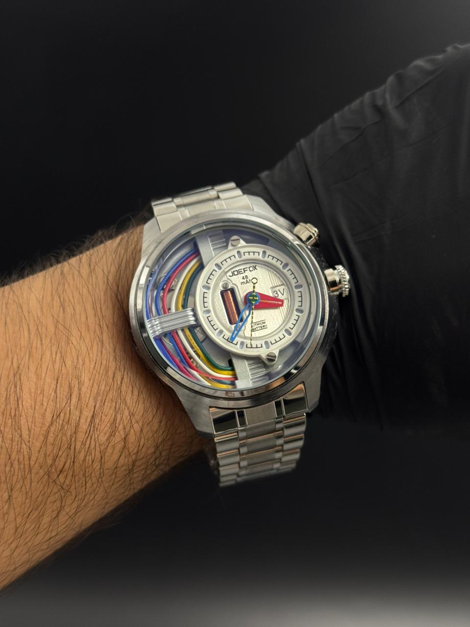 G-fx Metálico Transparente Plateado Tablero Plateado