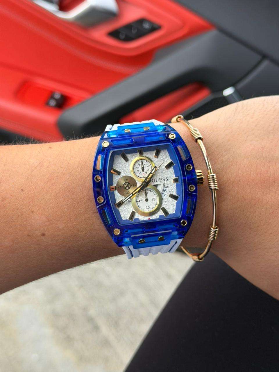 Gss 030 Goma Blanca Tablero Blanco Azul