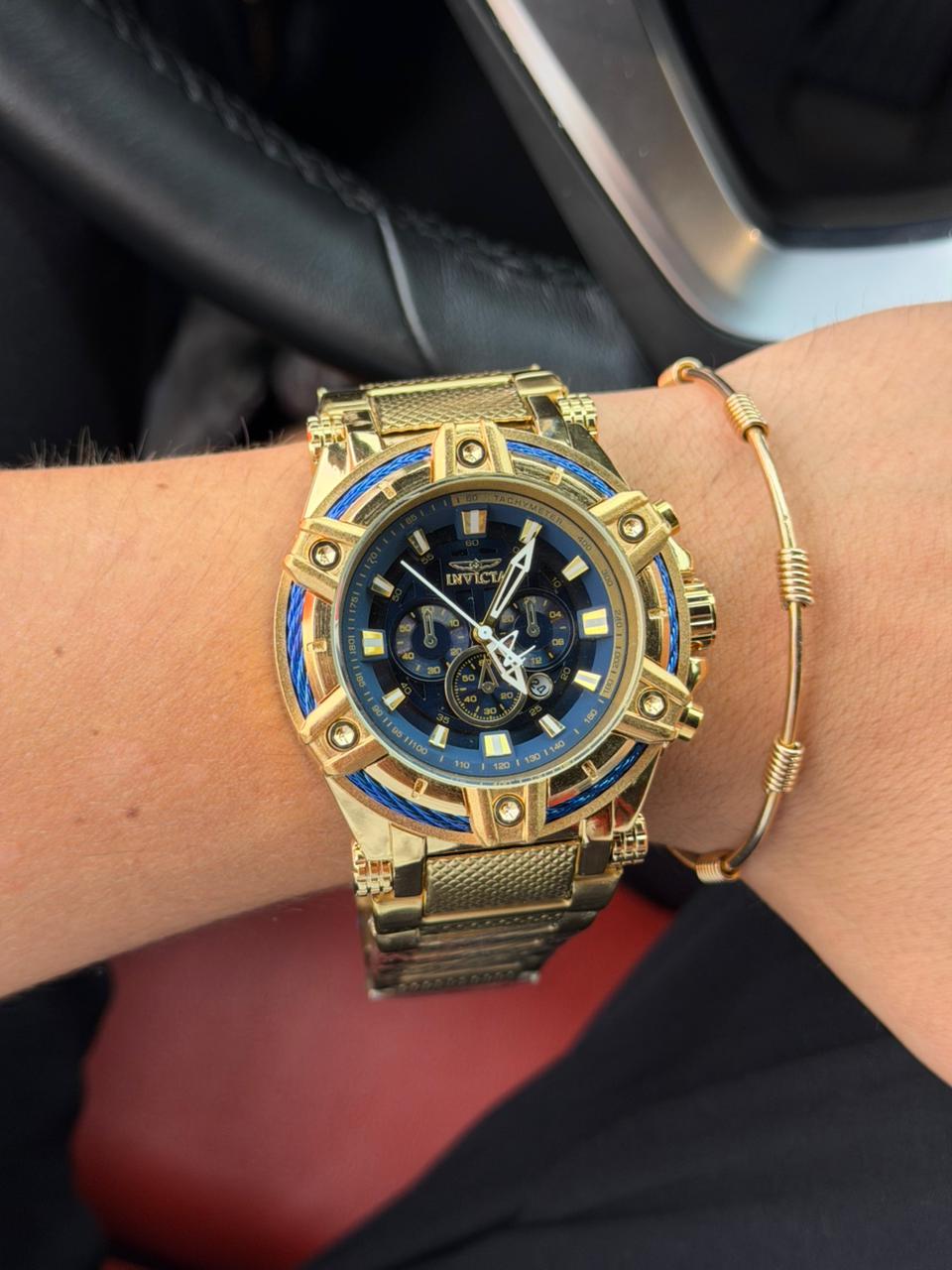 Invcta 255 Dorado Tablero Negro Tornasol