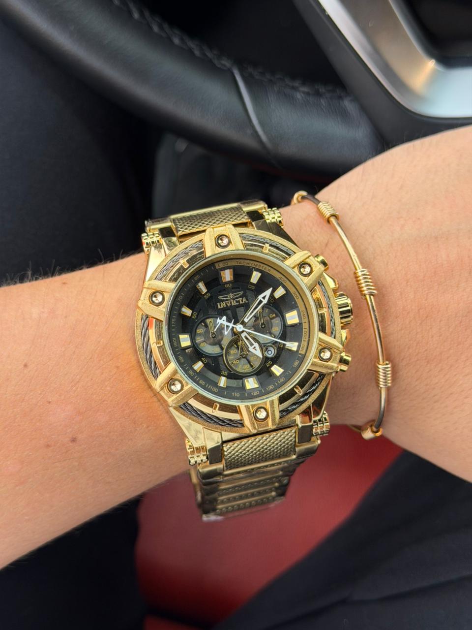 Invcta 255 Dorado Tablero Negro